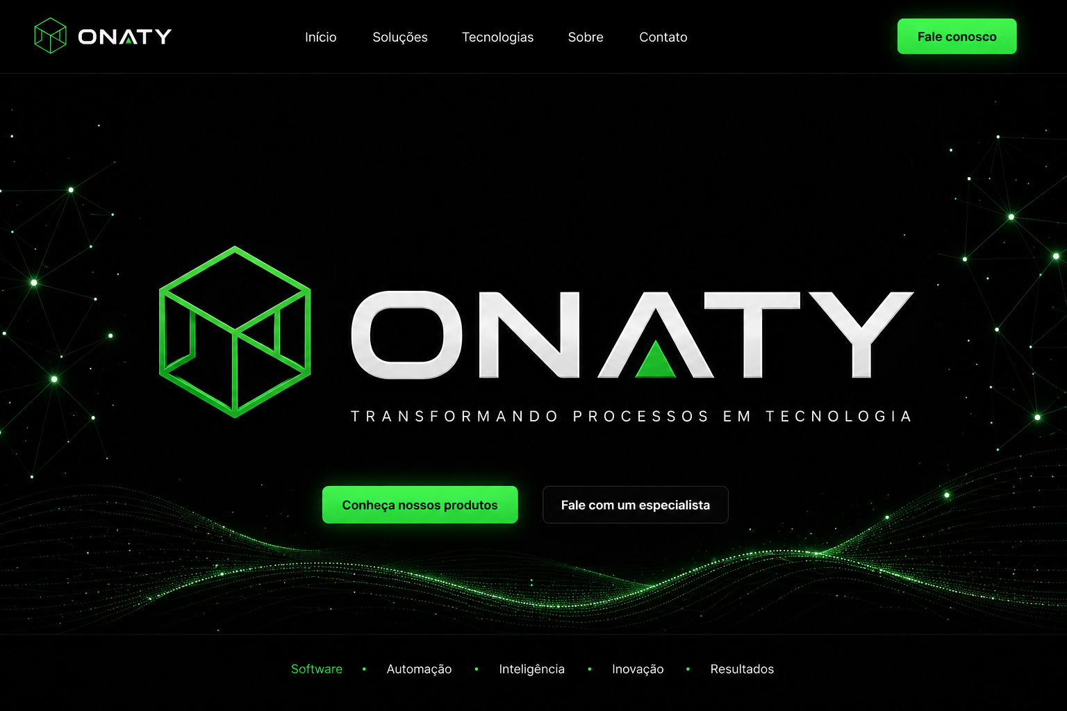 ONATY — Transformando processos em tecnologia